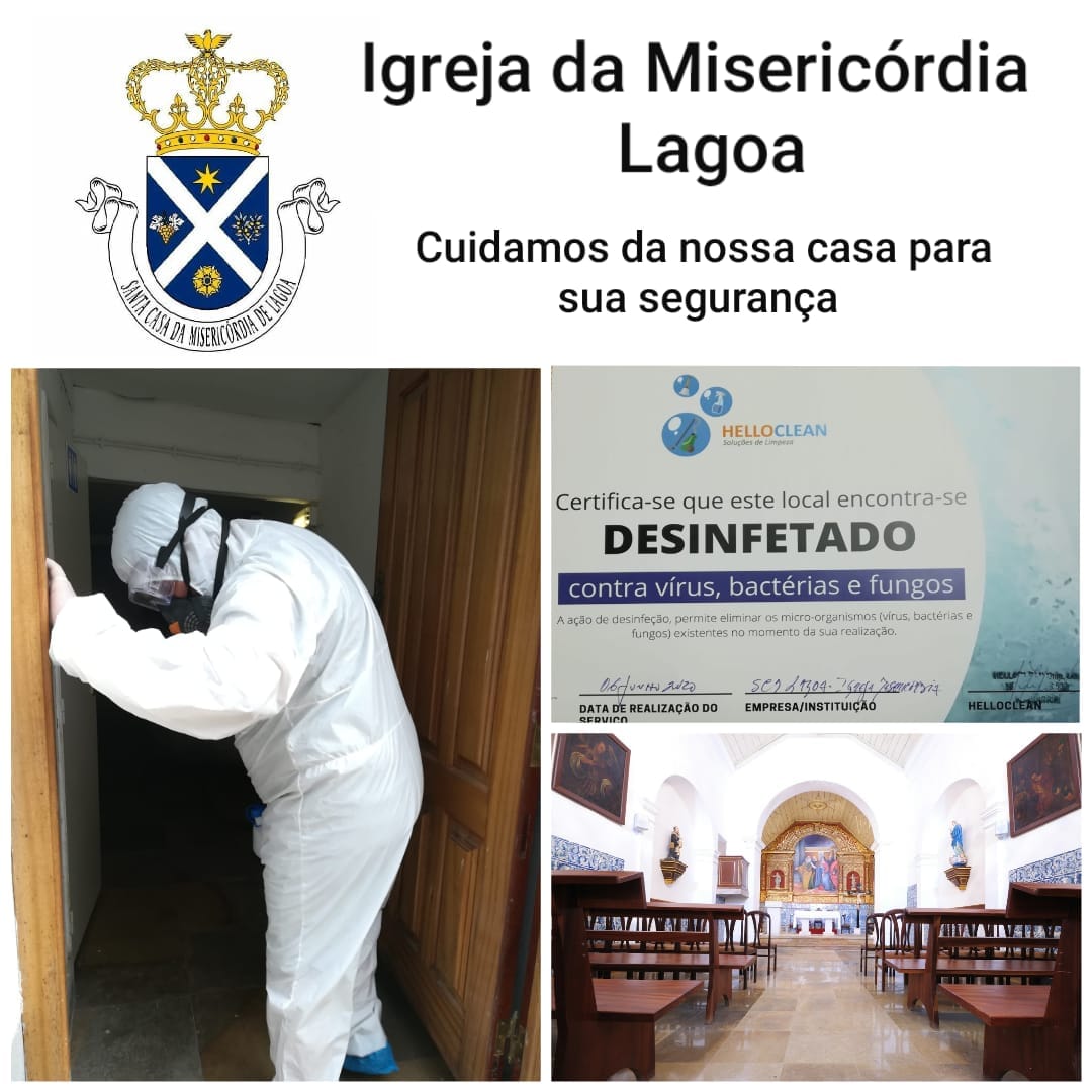 Intervenção de Desinfestação na Igreja